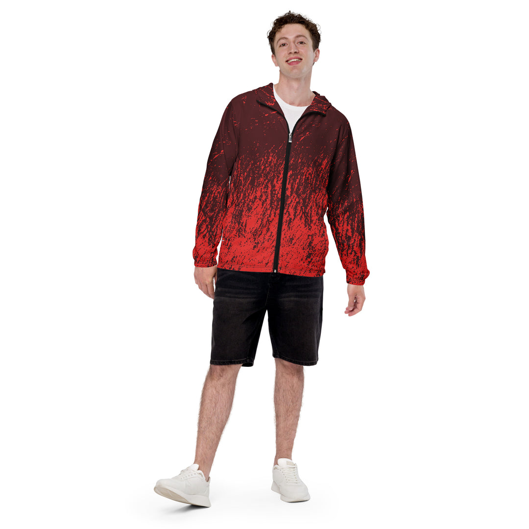 Men’s Windbreaker - Red Rustle