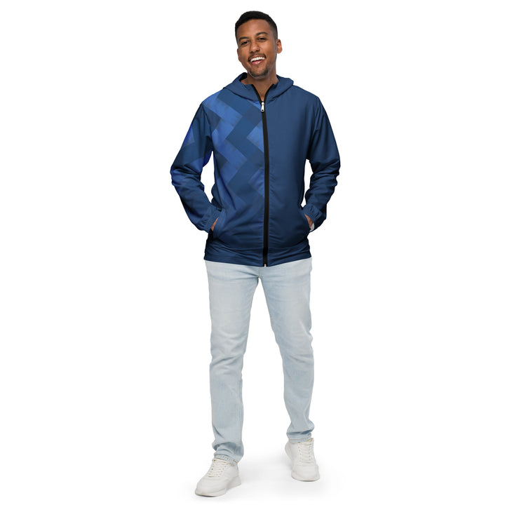 Men’s Windbreaker - Blue Divison