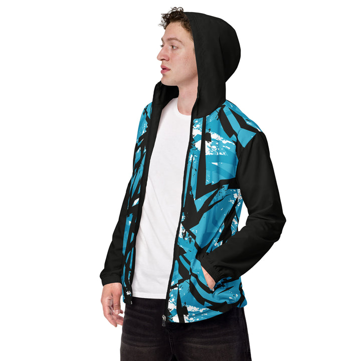 Men’s Windbreaker - Blue-Black Break