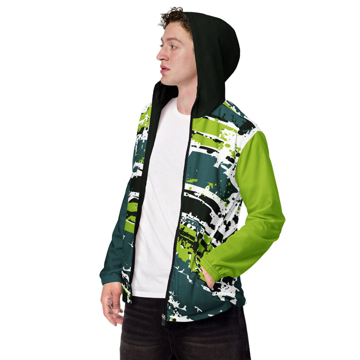 Men’s Windbreaker - Green-Black Origin