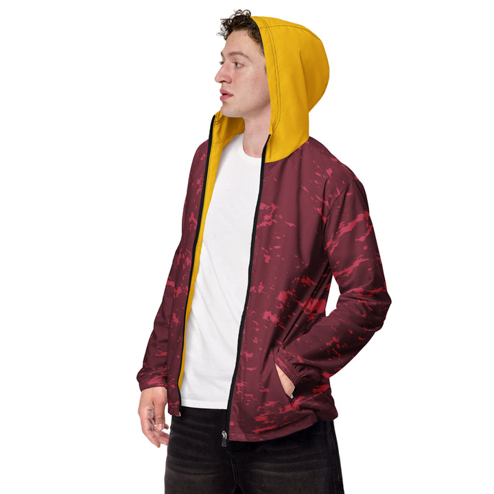 Men’s Windbreaker - Pink-Yellow Clouds