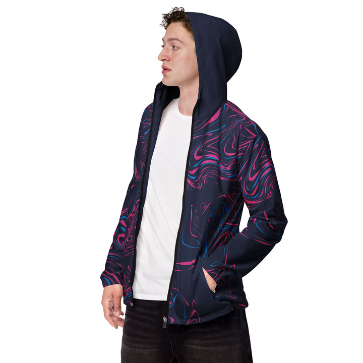 Men’s Windbreaker - Purple-Pink Blend