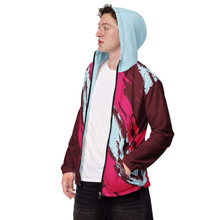 Men’s Windbreaker - Red-Pink Breaker