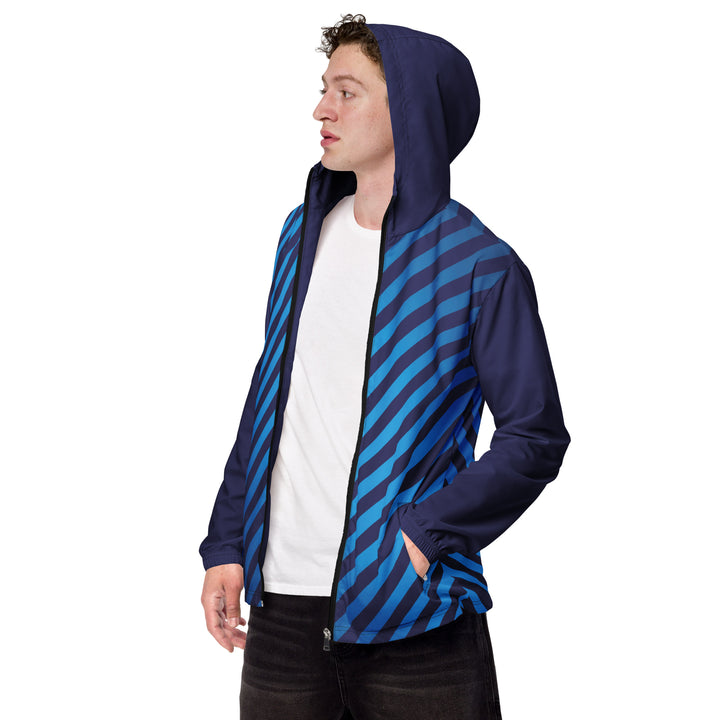 Men’s Windbreaker - Blue Slope