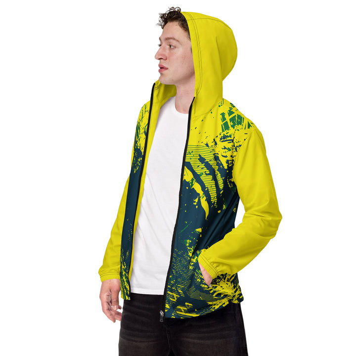 Men’s Windbreaker - Green-Yellow Maintain