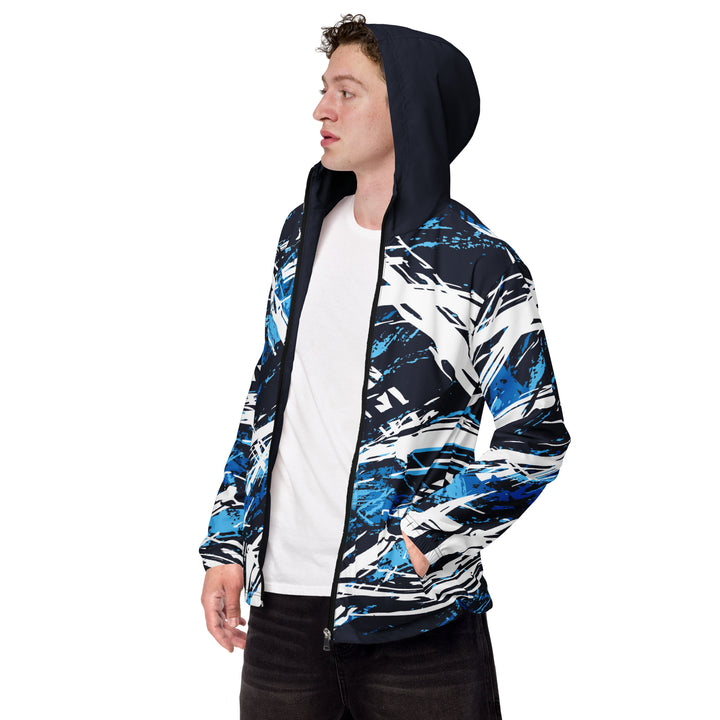 Men’s Windbreaker - Blue-White Extra