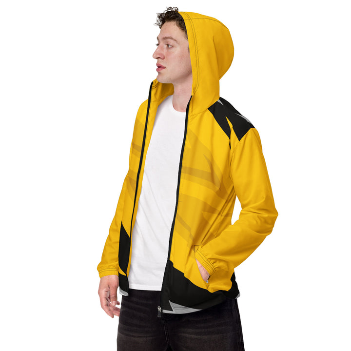 Men’s Windbreaker - Yellow-Black Arrow