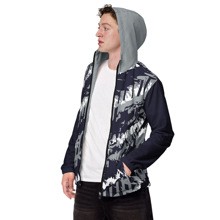 Men’s Windbreaker - Grey-Black Track