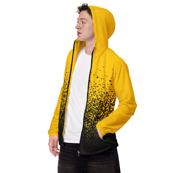 Men’s Windbreaker - Black-Yellow Fall