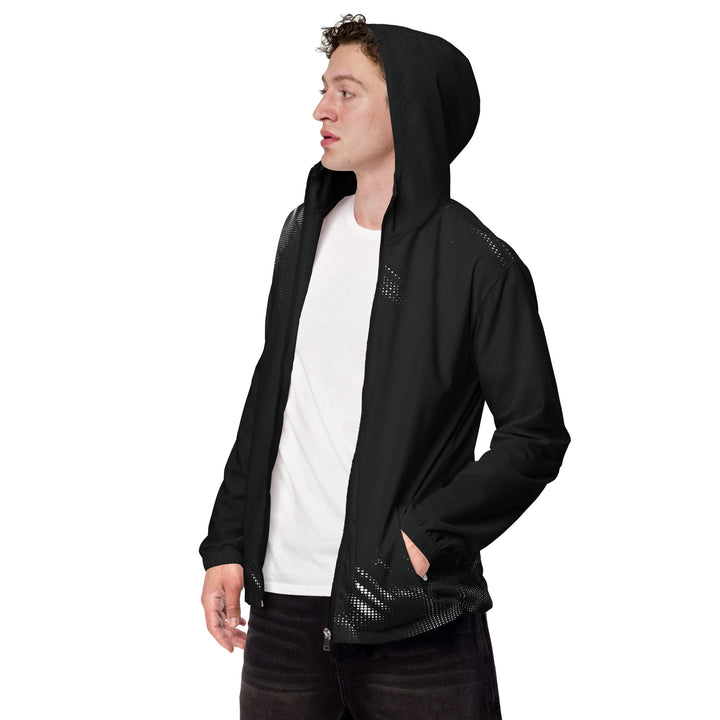 Men’s Windbreaker - Black-White Show