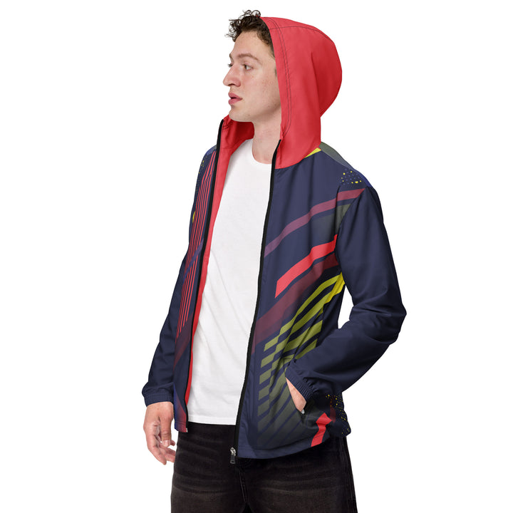 Men’s Windbreaker - Purple-Red Order