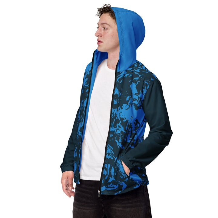 Men’s Windbreaker - Blue Shudder