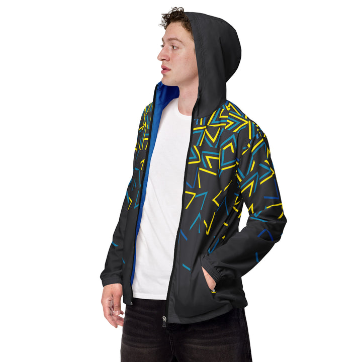 Men’s Windbreaker - Grey-Blue Fall