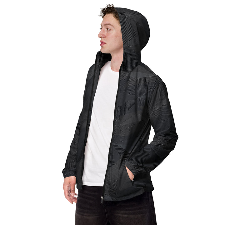 Men’s Windbreaker - Black Fold