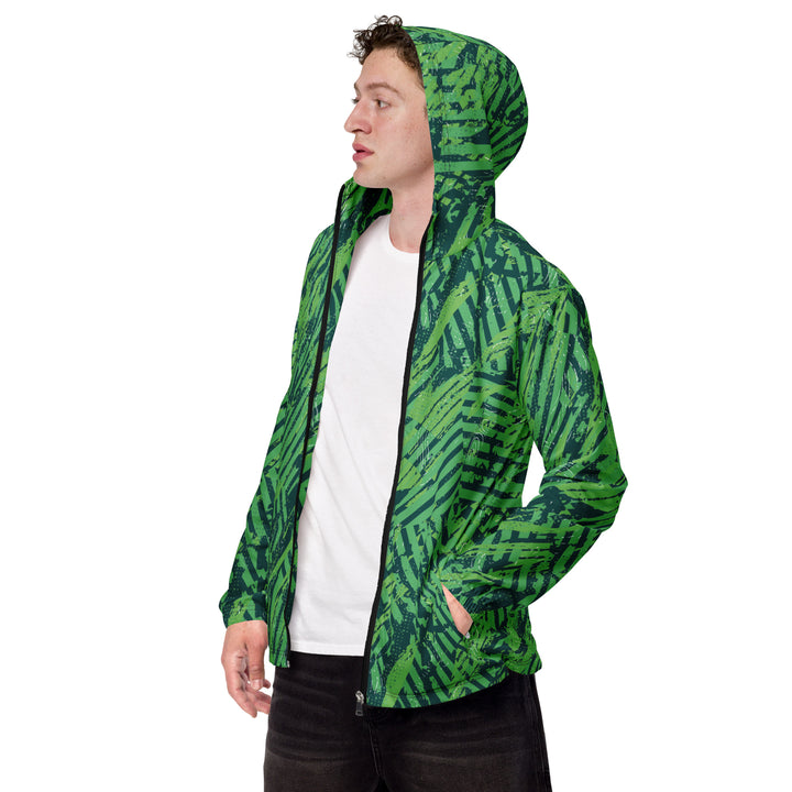 Men’s Windbreaker - Green Race