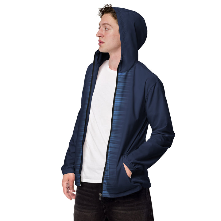 Men’s Windbreaker - Blue Dimension