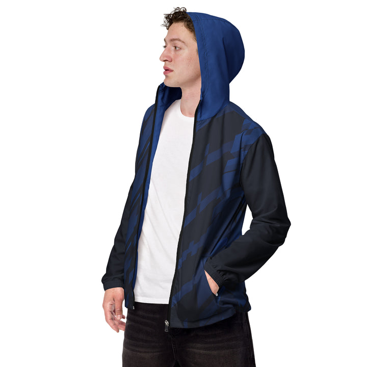 Men’s Windbreaker - Blue Fighter