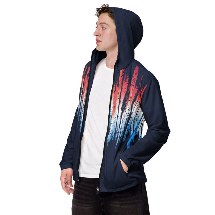 Men’s Windbreaker - Blue-Red Hope