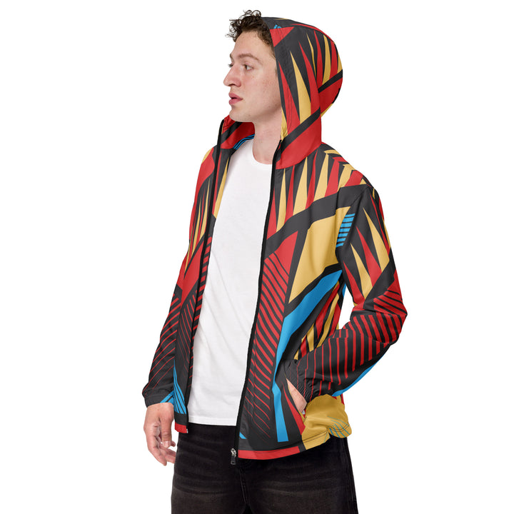 Men’s Windbreaker - Red-Blue Circus