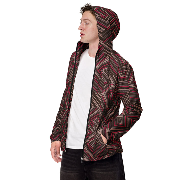 Men’s Windbreaker - Red Square