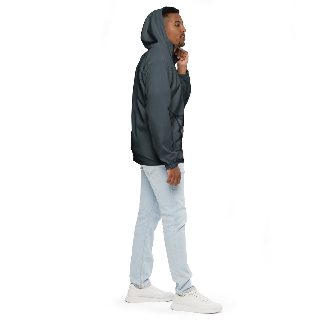 Men’s Windbreaker - Grey Manta