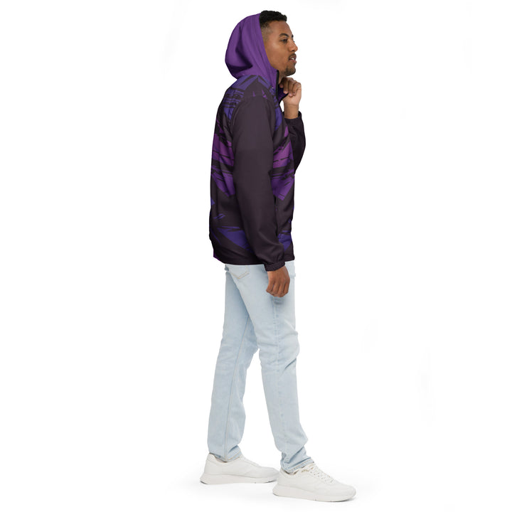 Men’s Windbreaker - Purple Rebel