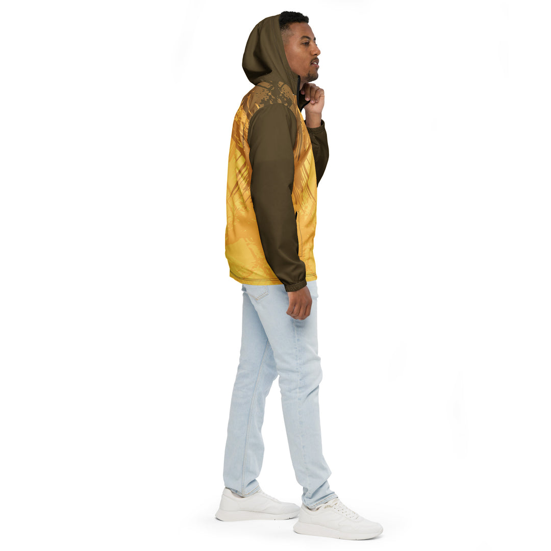 Men’s Windbreaker - Yellow Clear