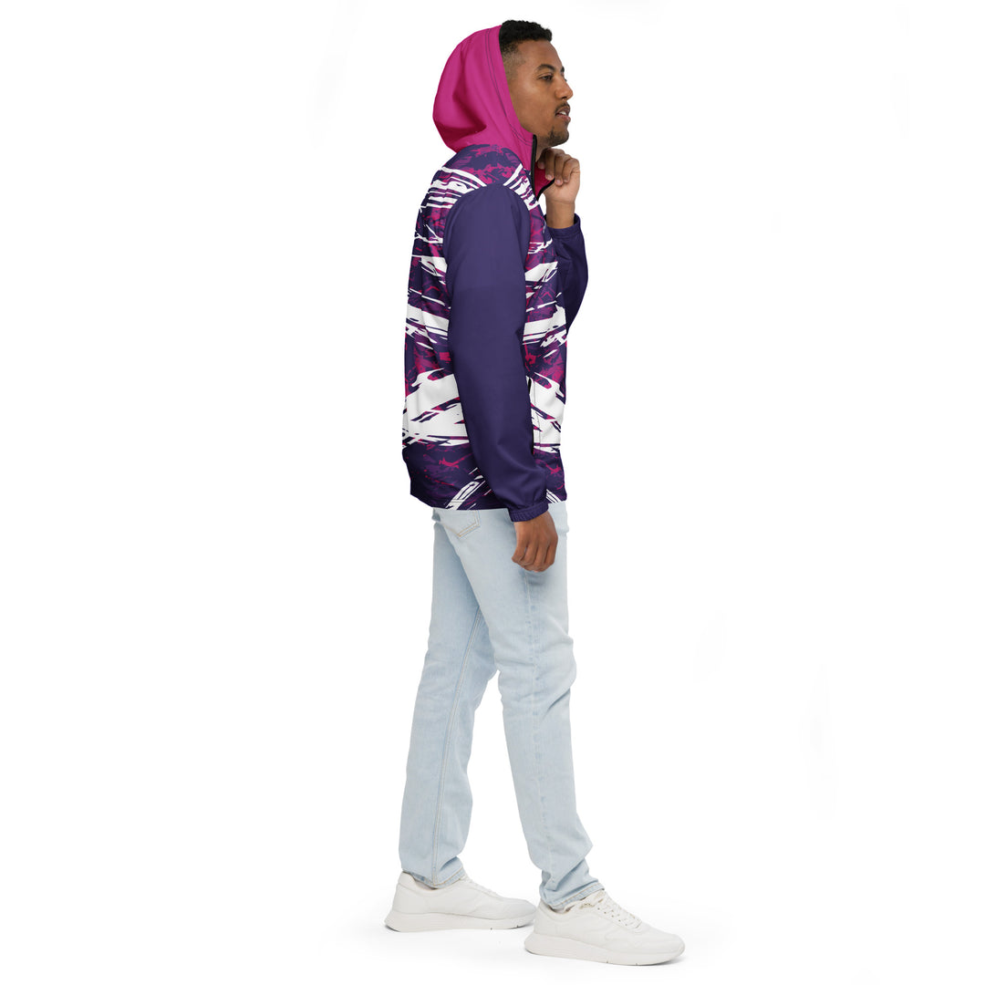 Men’s Windbreaker - Purple-Pink Desire