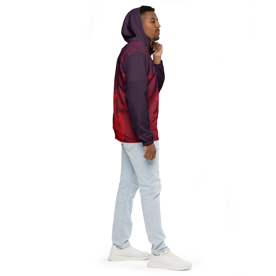 Men’s Windbreaker - Red Finish