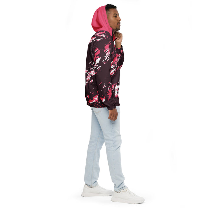 Men’s Windbreaker - Pink Ace