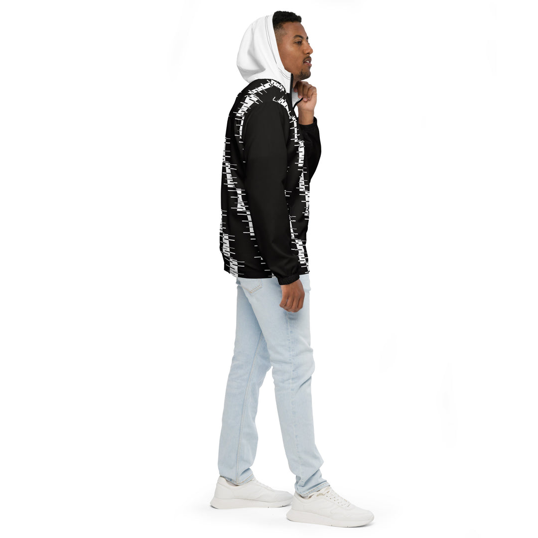 Men’s Windbreaker - Black-White Shift