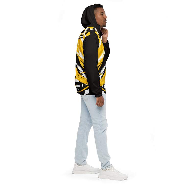 Men’s Windbreaker - Black-Yellow Craft