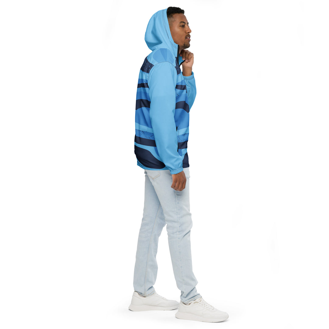 Men’s Windbreaker - Blue Go