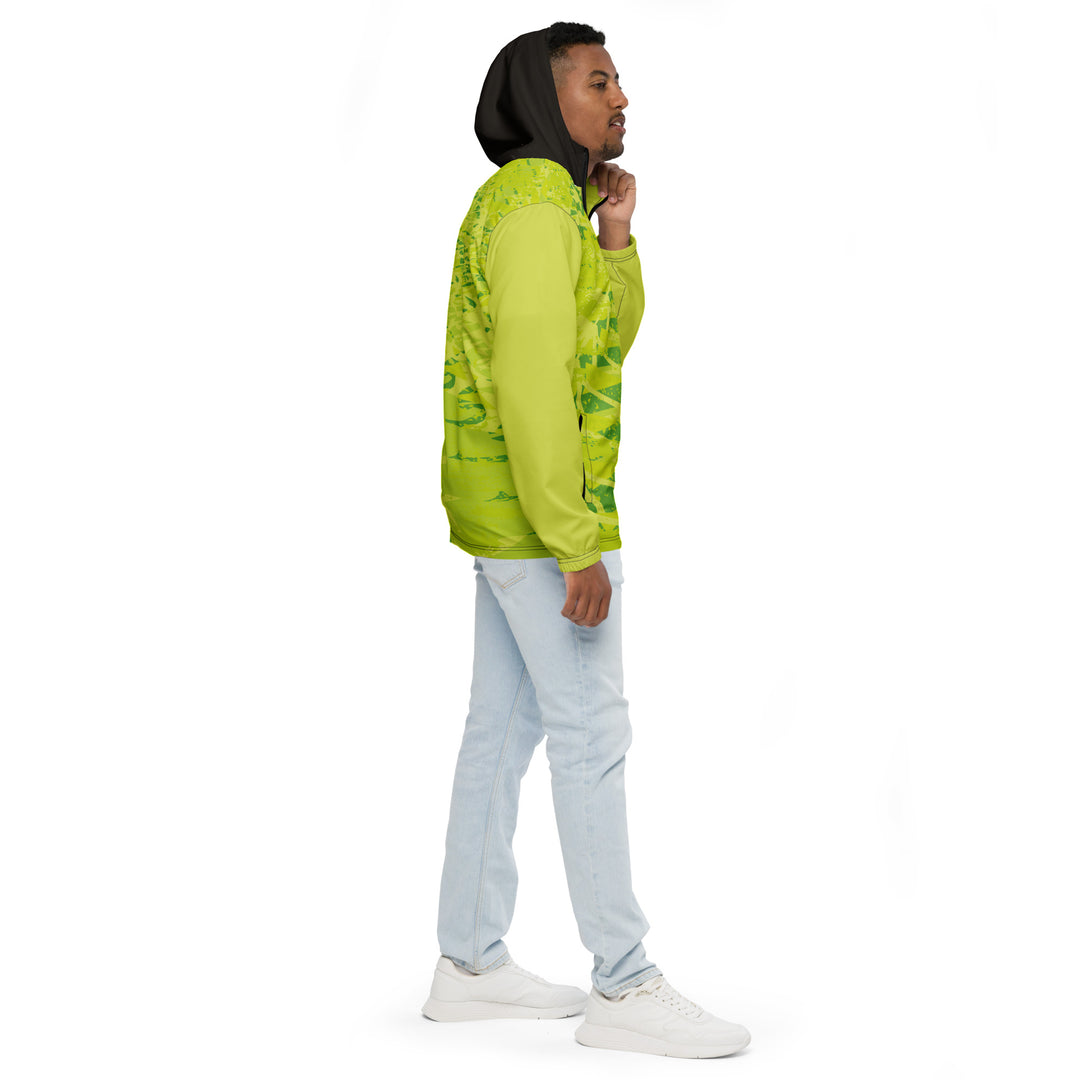 Men’s Windbreaker - Green Skip