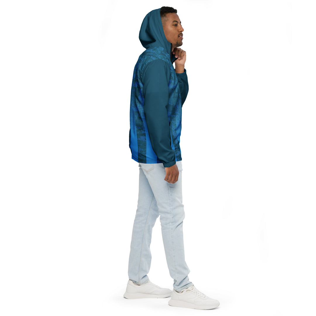 Men’s Windbreaker - Blue Light