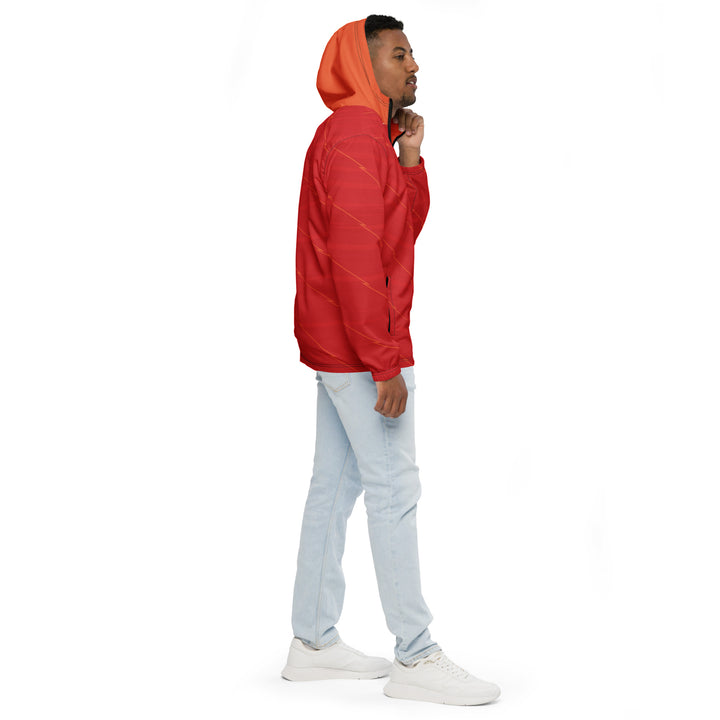 Men’s Windbreaker - Red Wire