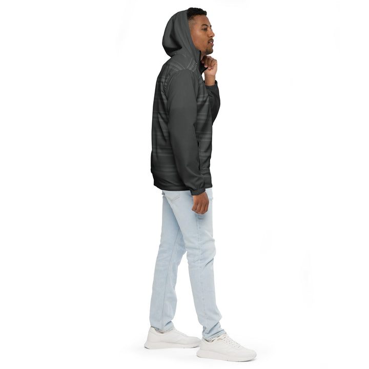 Men’s Windbreaker - Grey Side