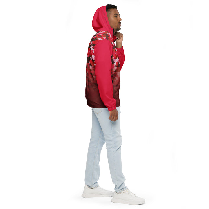 Men’s Windbreaker - Red Triangle