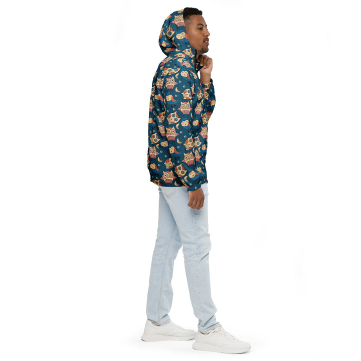 Men’s Windbreaker - Blue Owl