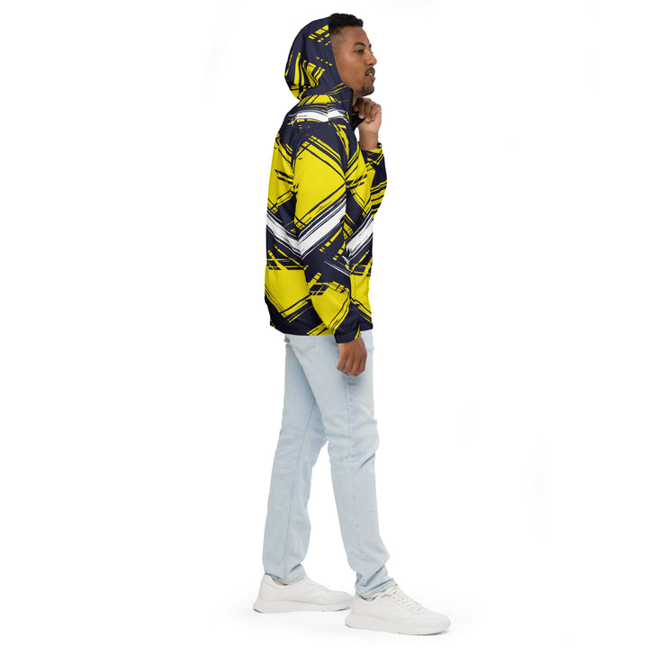 Men’s Windbreaker - Yellow-Black Signal