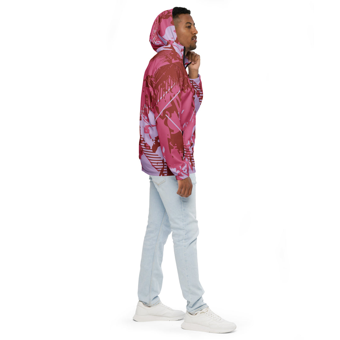 Men’s Windbreaker - Pink Track