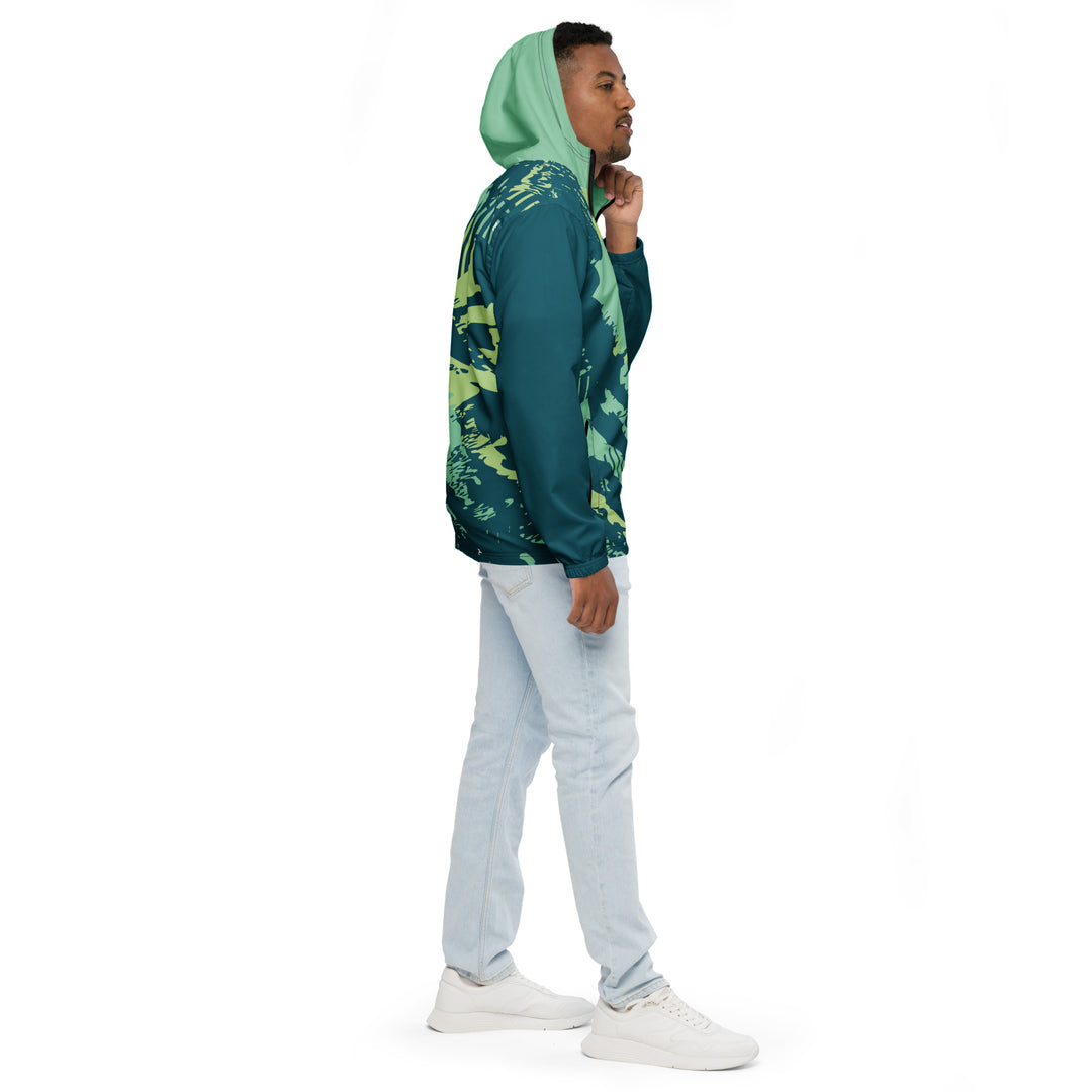 Men’s Windbreaker - Green View