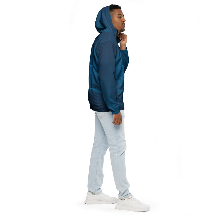 Men’s Windbreaker - Blue Follow