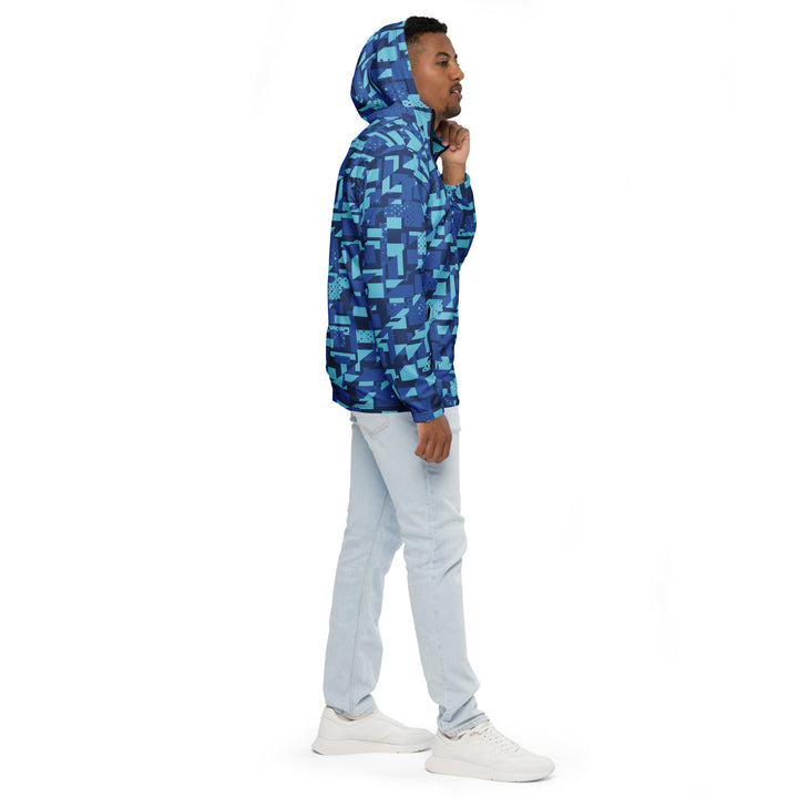 Men’s Windbreaker - Blue Industry