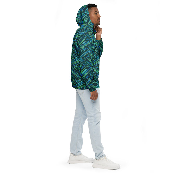 Men’s Windbreaker - Green Lagoon