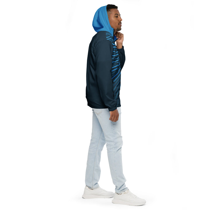 Men’s Windbreaker - Blue Sun