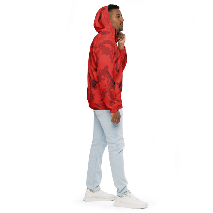 Men’s Windbreaker - Red Phoenix