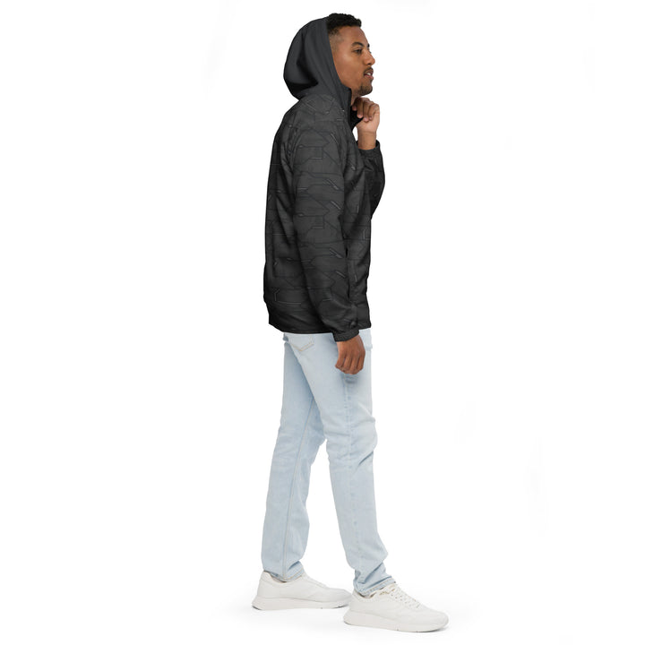 Men’s Windbreaker - Grey Future