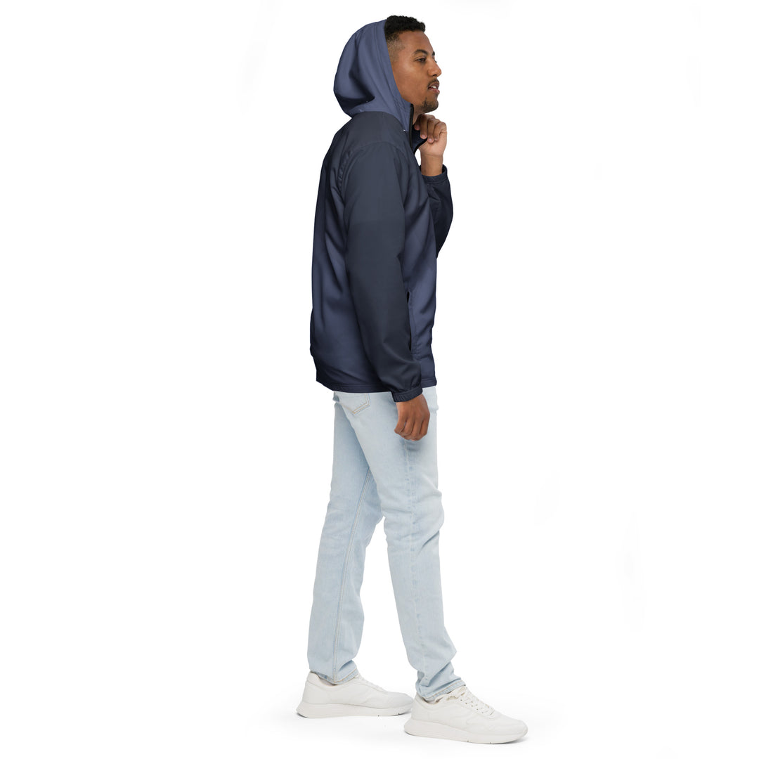 Men’s Windbreaker - Grey-Blue Player