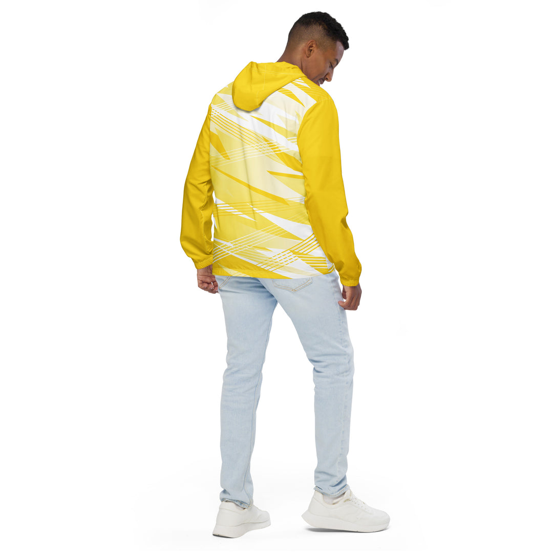 Men’s Windbreaker - Yellow-White Track